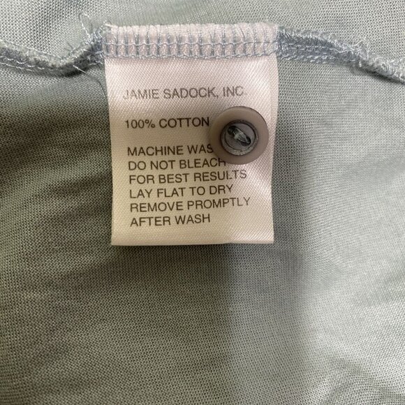 JAMIE SADOCK Gray Short Sleeve Women's Polo Shirt Size L - Picture 10 of 12